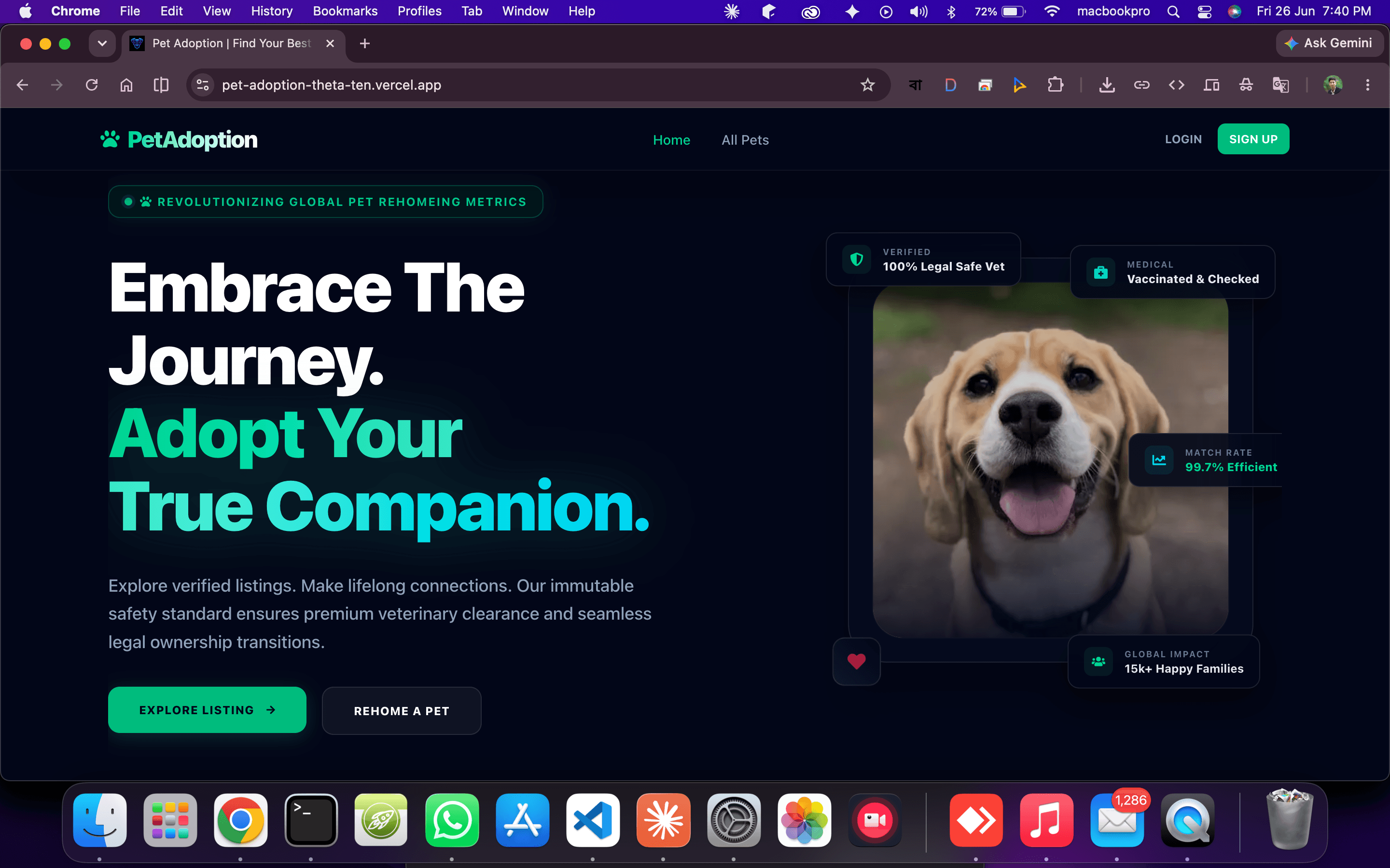 Pet Adoption Haven